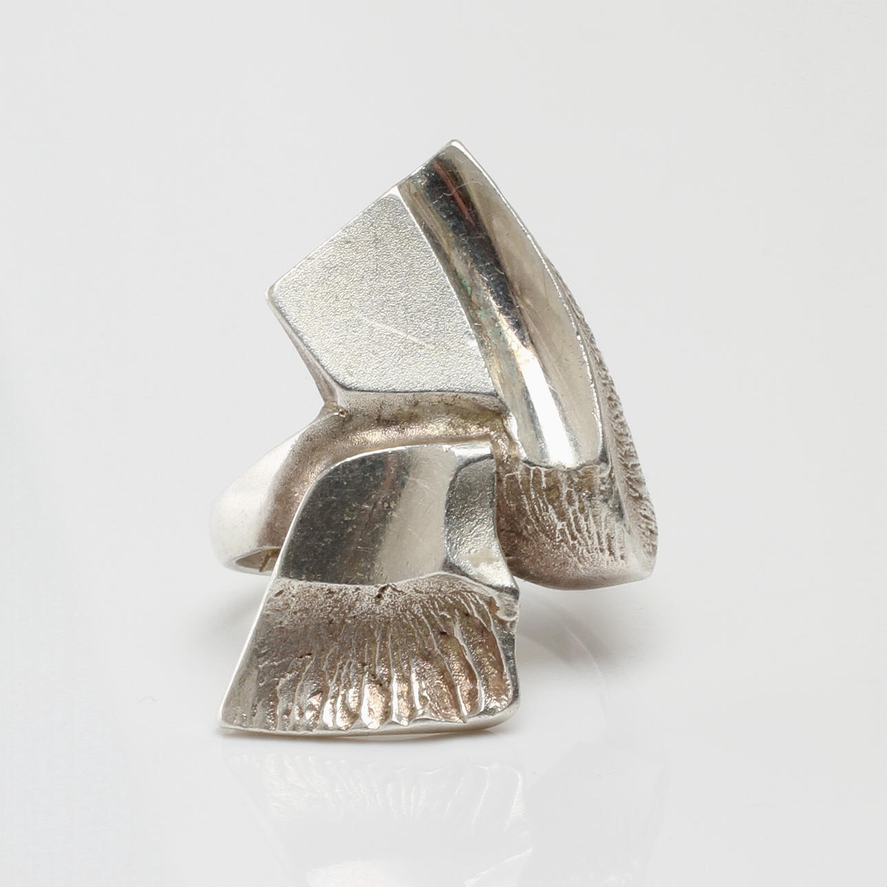 RING, silver, Matti J Hyvarinen, Finland.