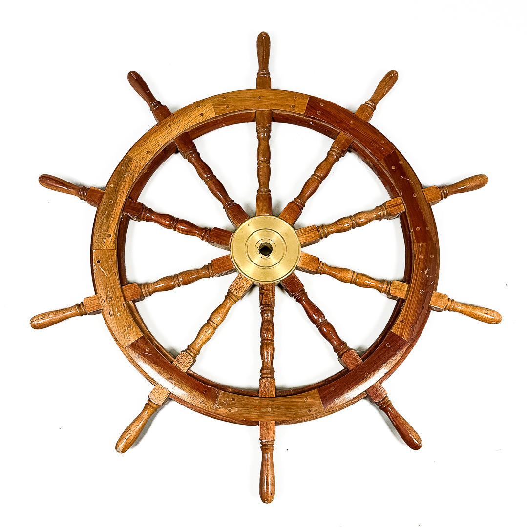 Bådrat, træ, messing, 20. århundrede.