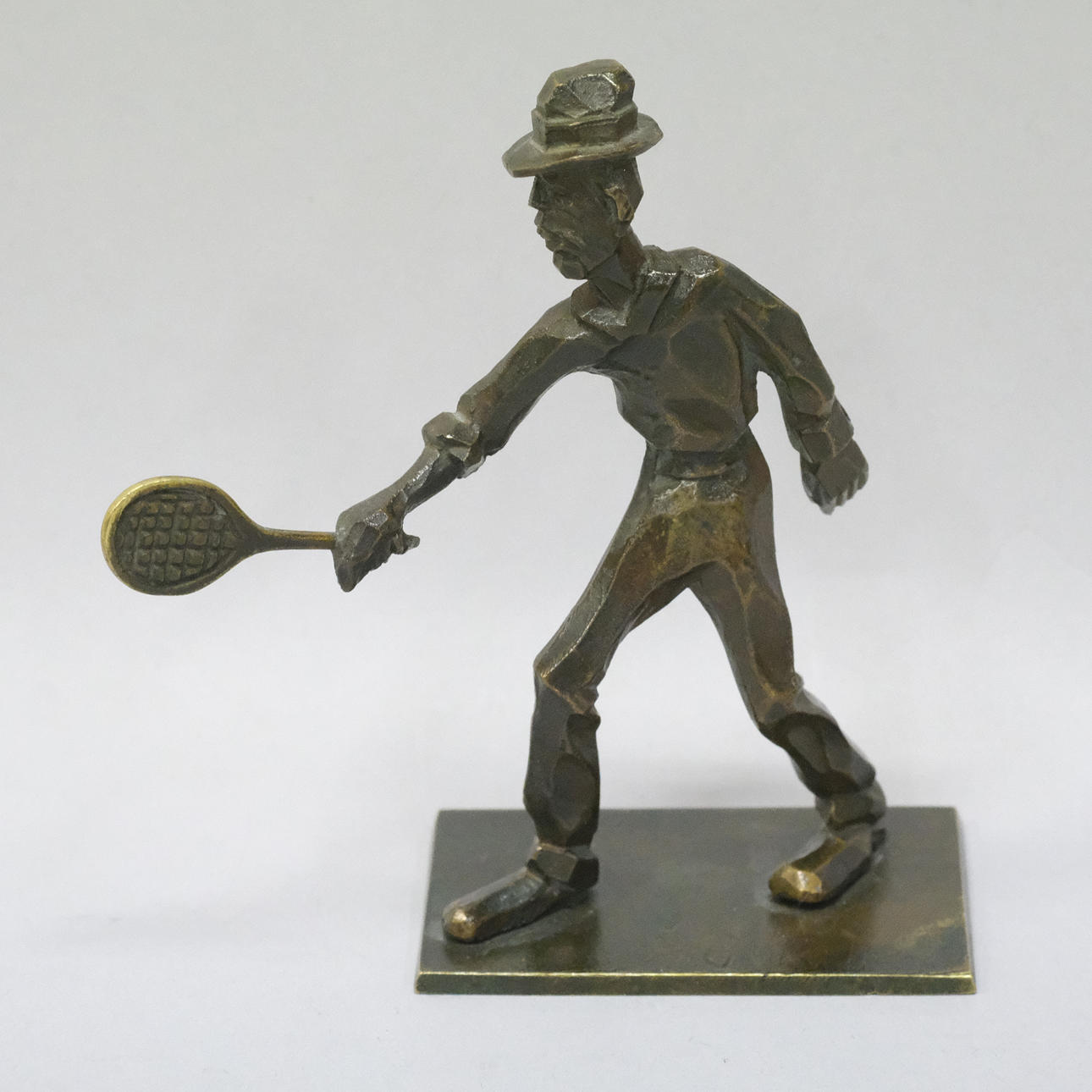 SCULPTURE BRONZE, GUSTAV V.