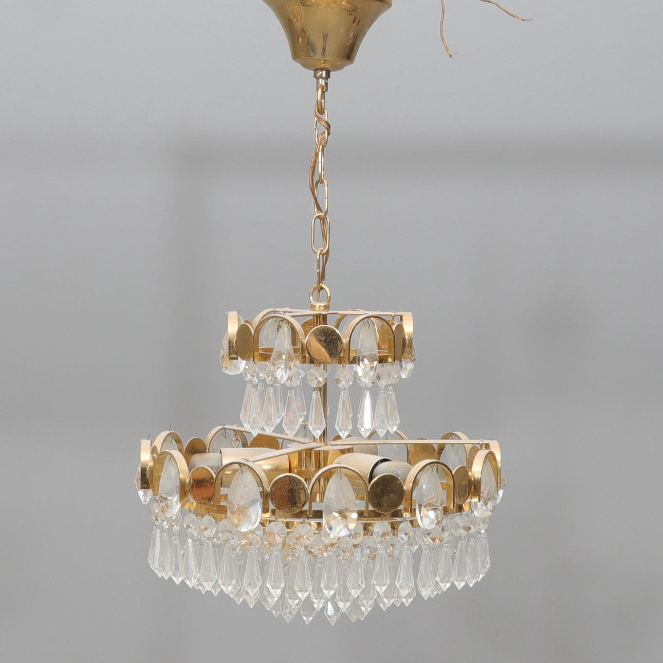 DECKENLEUCHTER, zweite Hälfte des 20. Jahrhunderts.