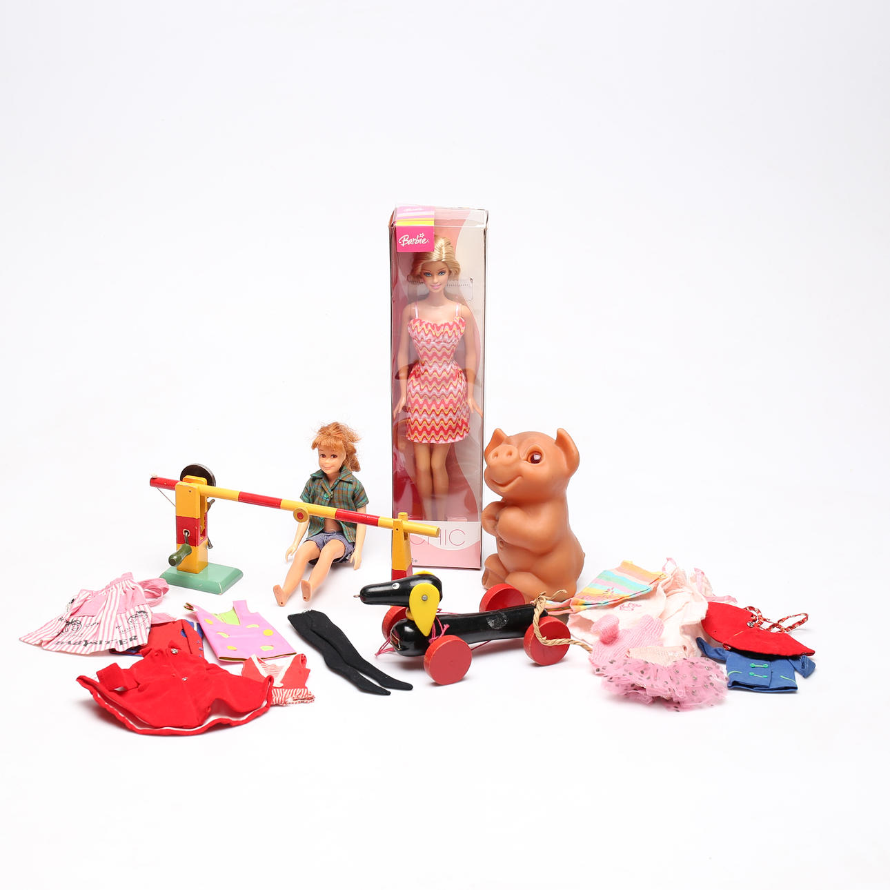 TOYS, including Mattel.