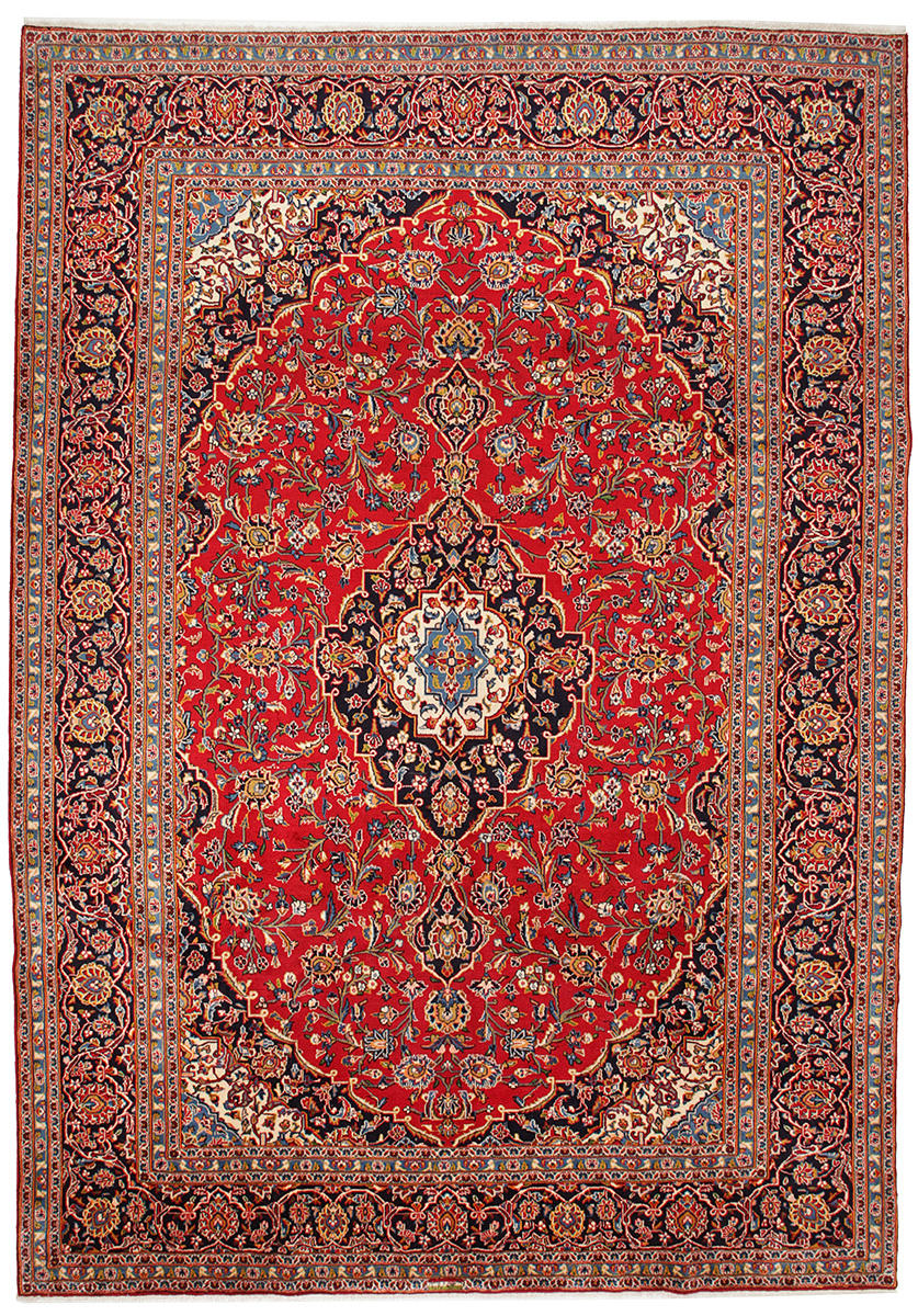 CARPET, Persian, Kashan, 418x300 cm, (E-8195).