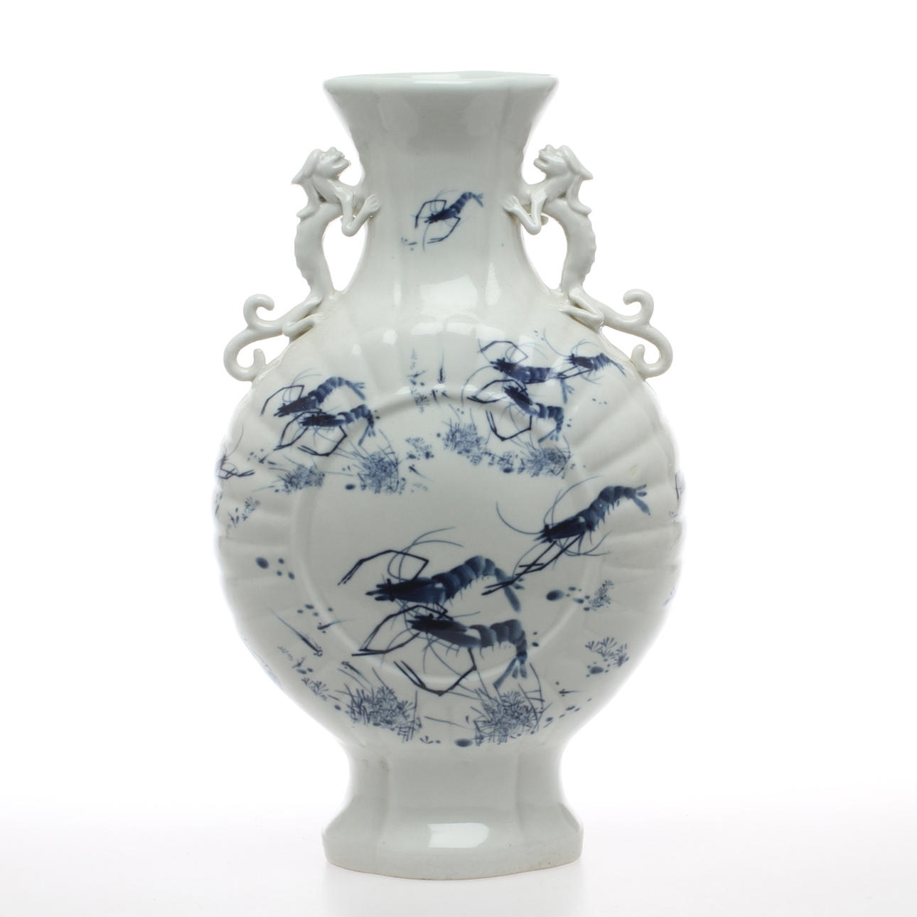 MÅNFLASKA, porslin, Kina.