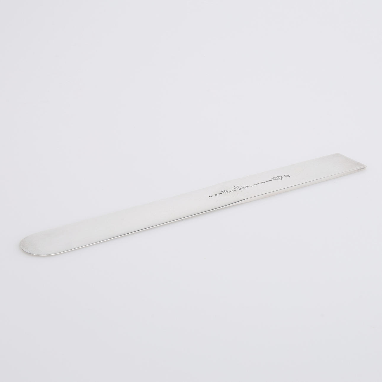 WIWEN NILSSON. BOGTRYK, STERLINGSØLV.