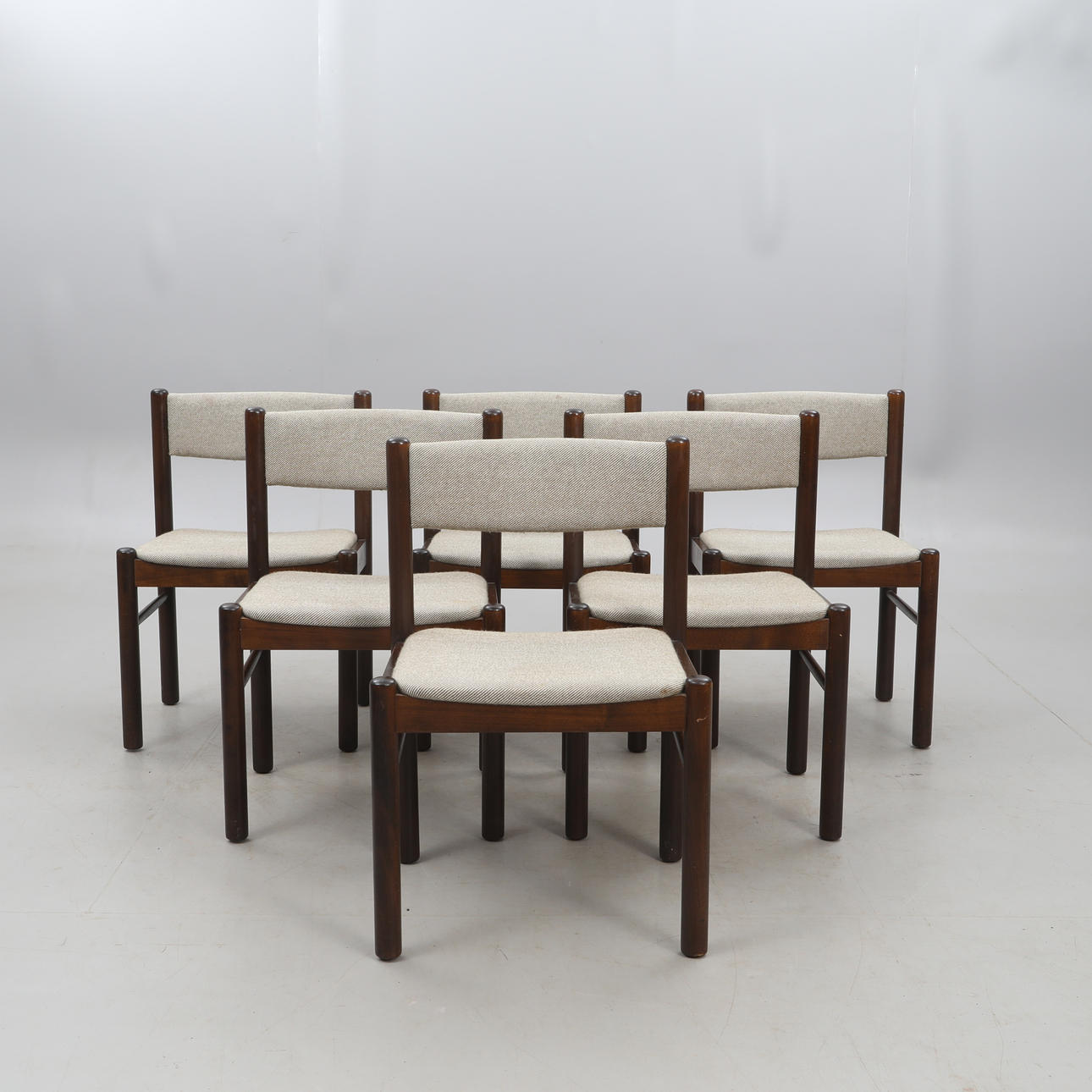 6 chairs, Farstrup, Denmark.