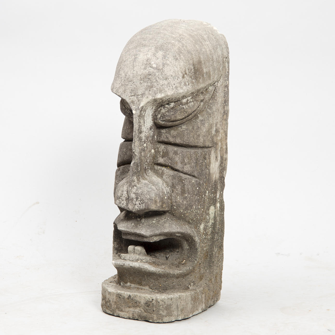 SKULPTUR, motiv från Påskön, lavasten.