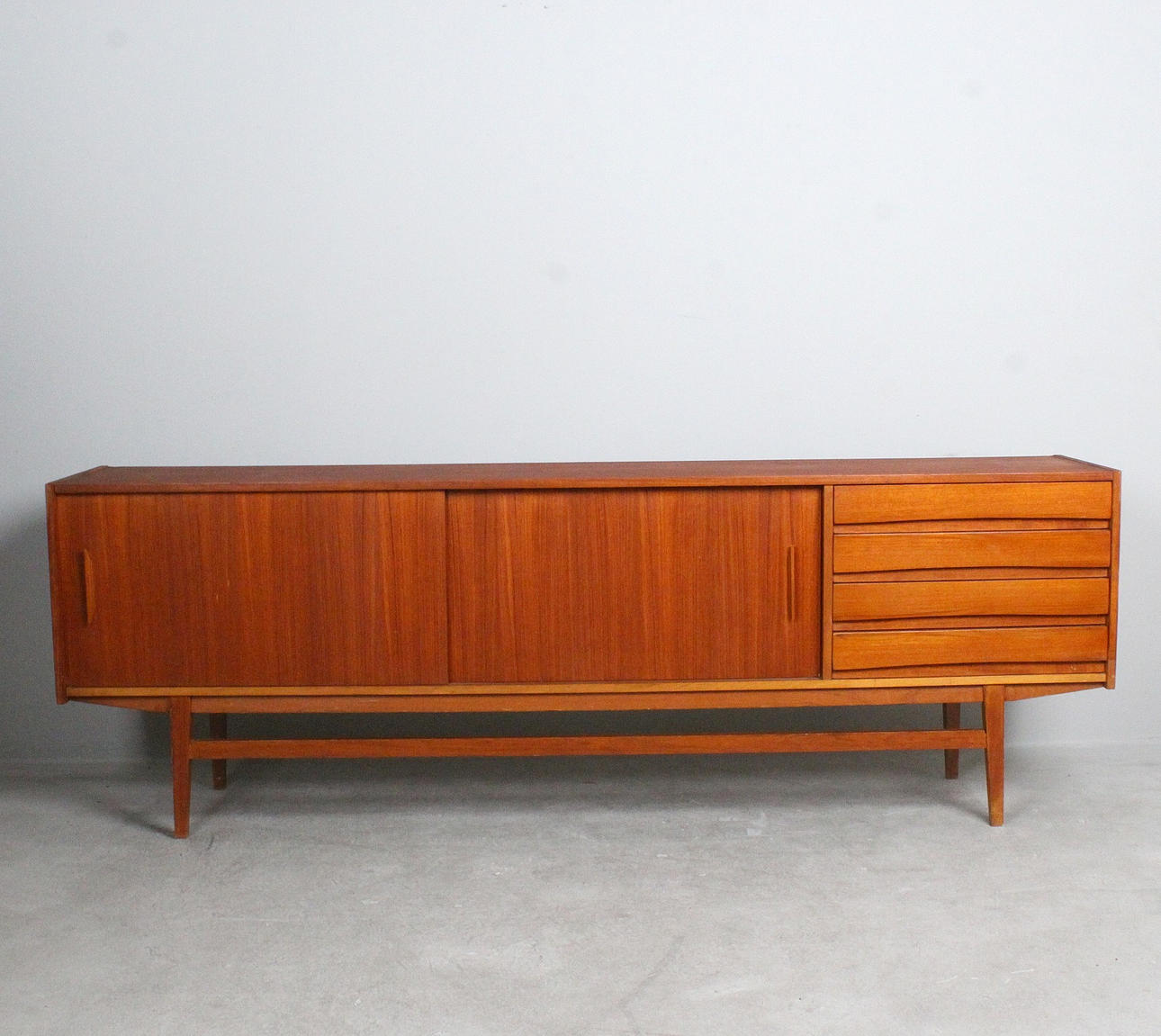 Teak sideboard, Denmark, 1950s.