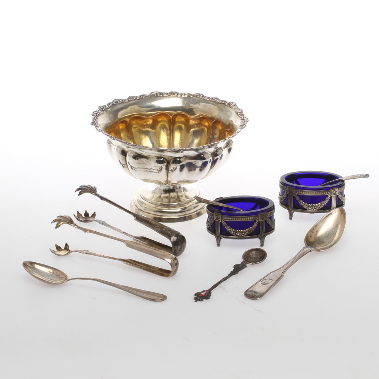 PARTI SILVER, salt & pepparkar, skål mm...