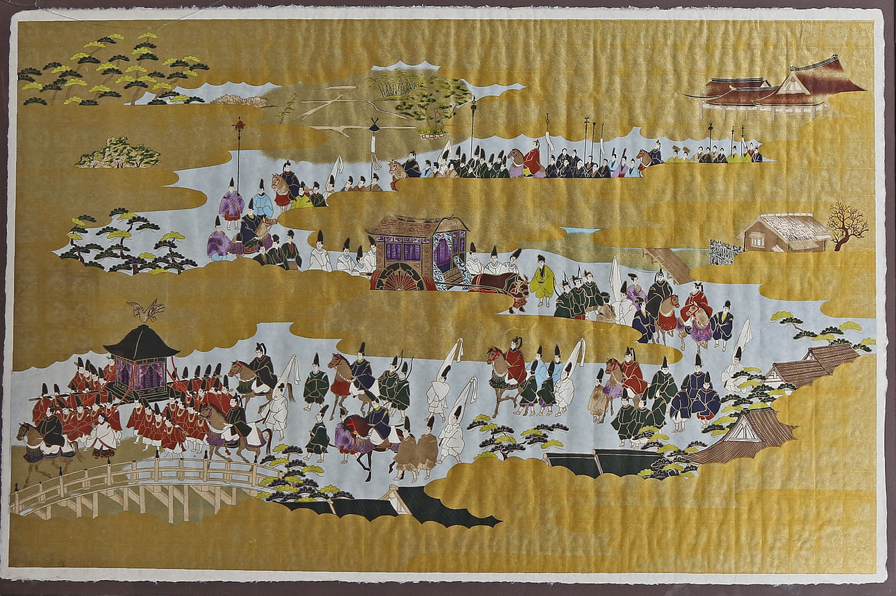 CHINESE SCHOOL, 20TH CENTURY. Ceremonial procession.