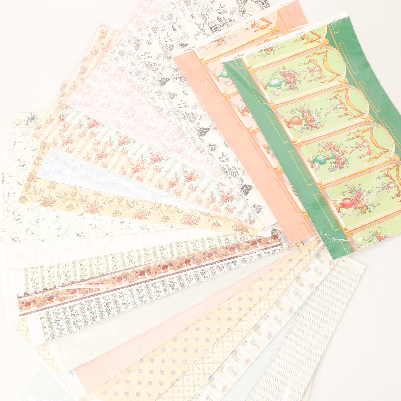 HINTERGRUNDBILDER, 25 Packungen, Mini Graphics, USA.