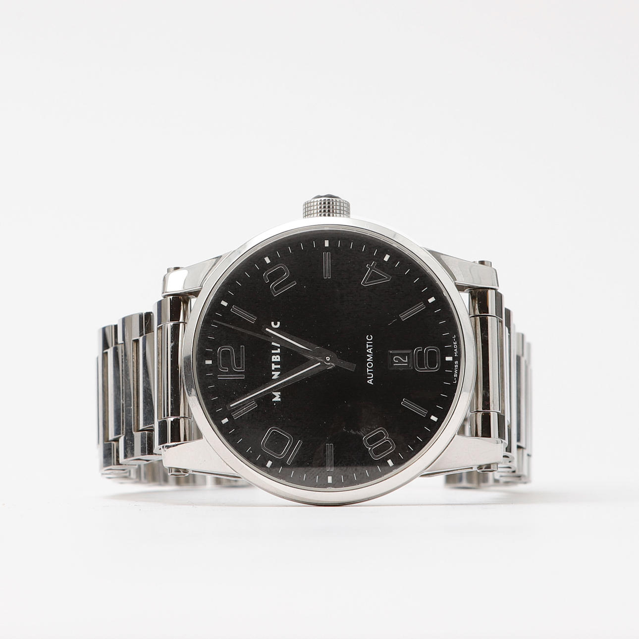 WRISTWATCH, Montblanc, Timewalker, steel, automatic.