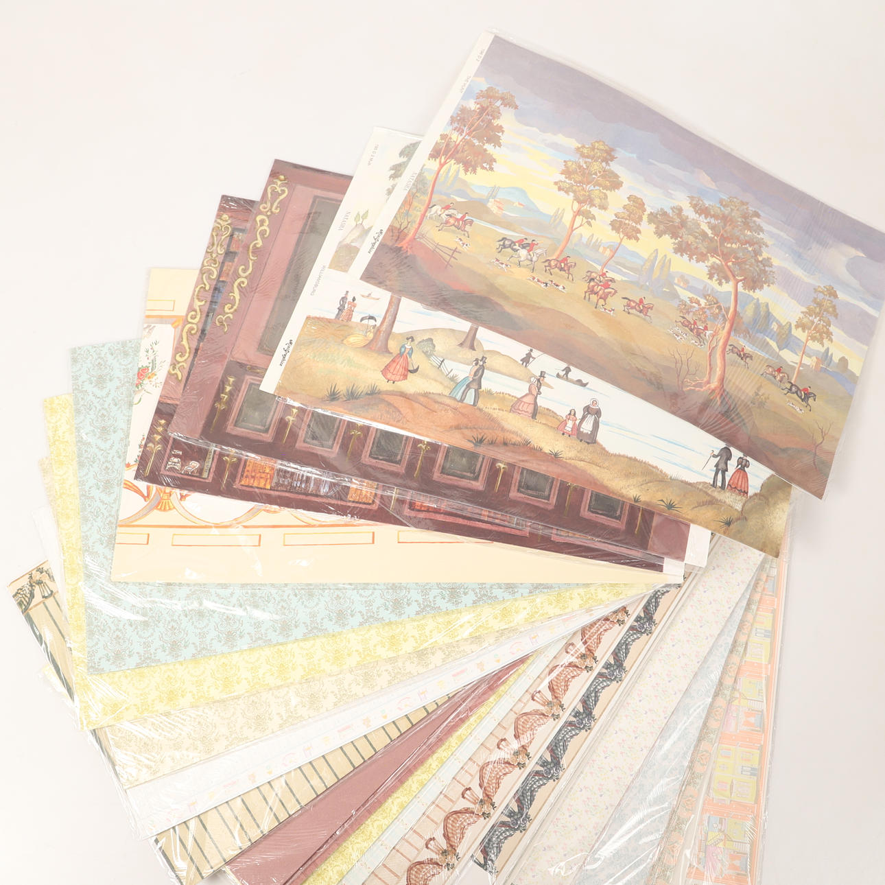 WALLPAPERS, 25 packs, Mini Graphics, USA.