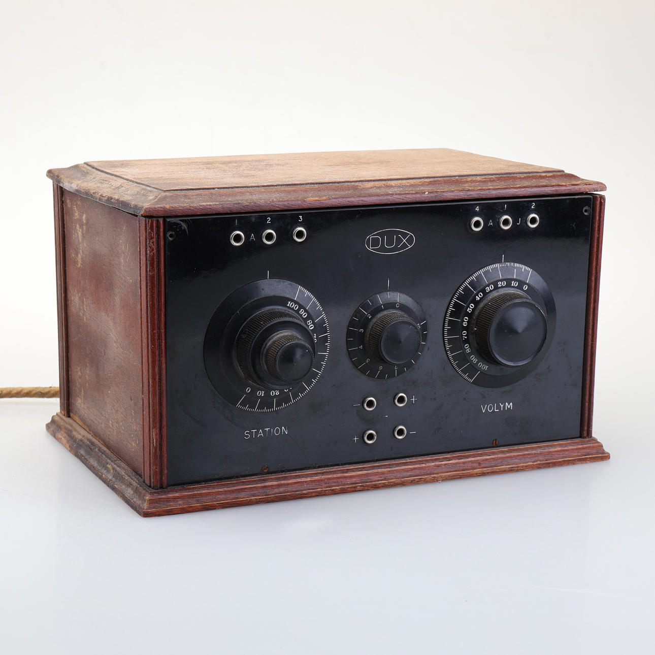 DUX RADIO/CRYSTAL RECEIVER, 1930/40-tal.