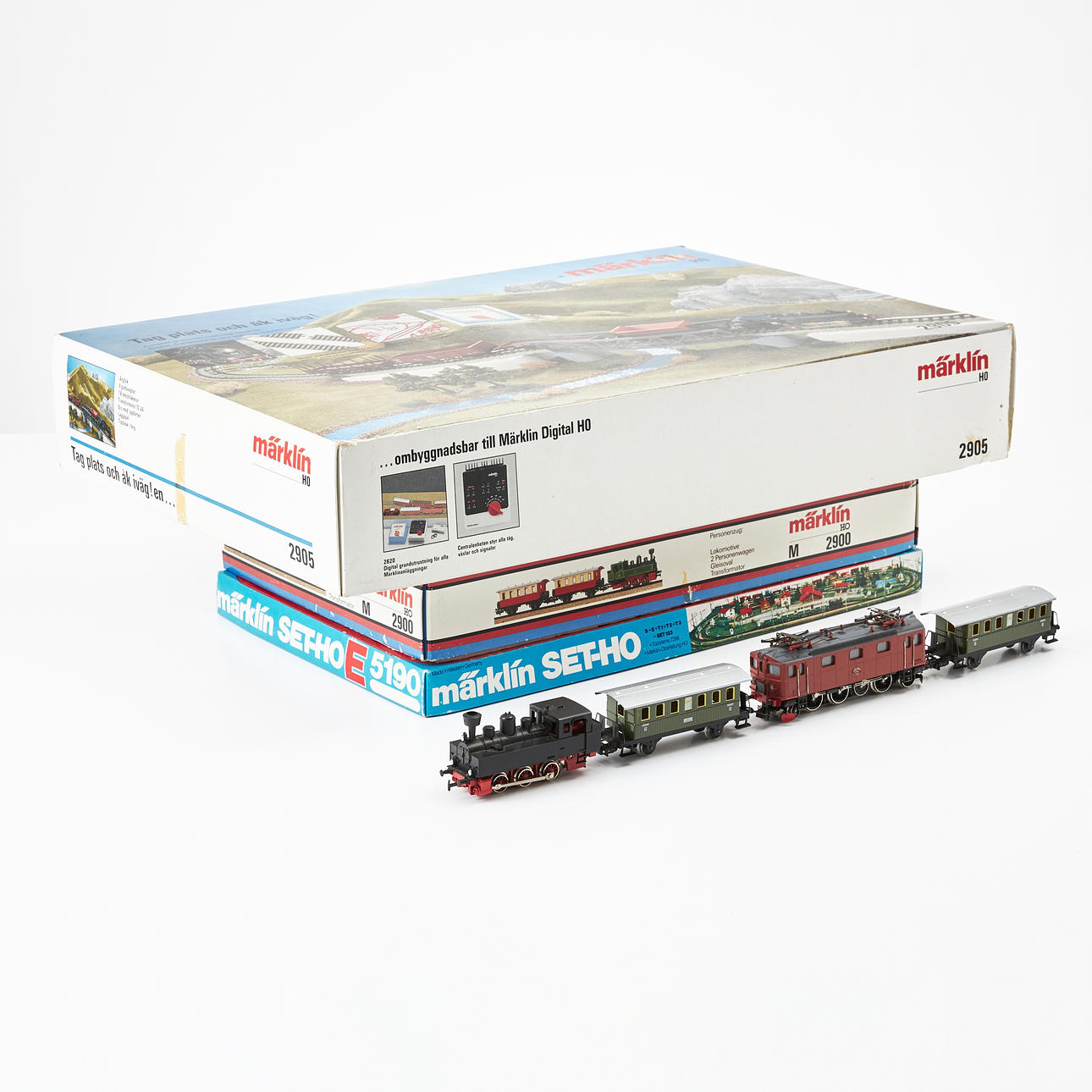 MÄRKLIN, H0 Locomotives, wagons accessories etc., Germany.
