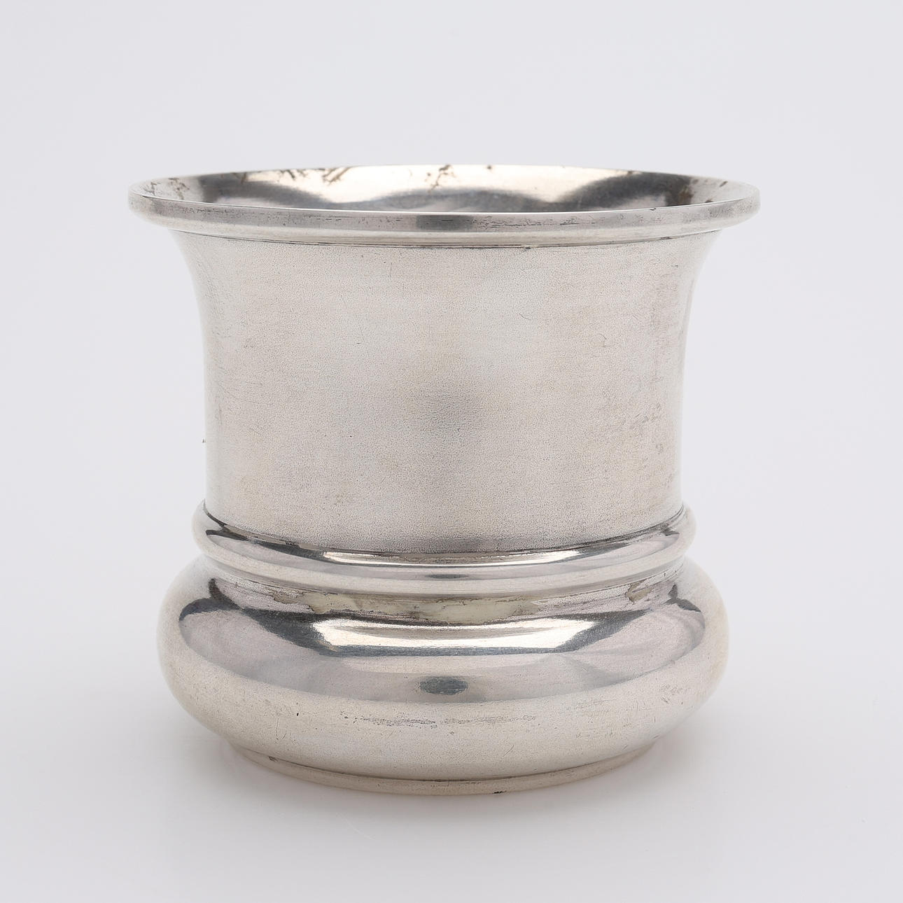VODKA HOLDER, SILVER, RUSSIA, 1896-1908.
