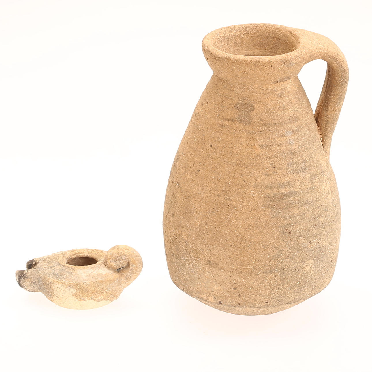 KRUS. OLIELAMPE. Antik, Middelhavet.