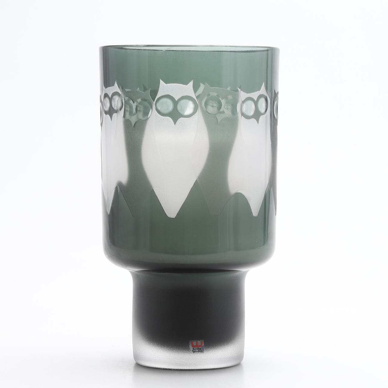 OWE SANDEBERG. Table lamp, glass, Kosta.