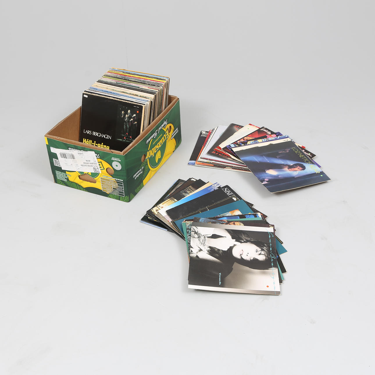 LOT LPs, b.la. pop, 1980s.