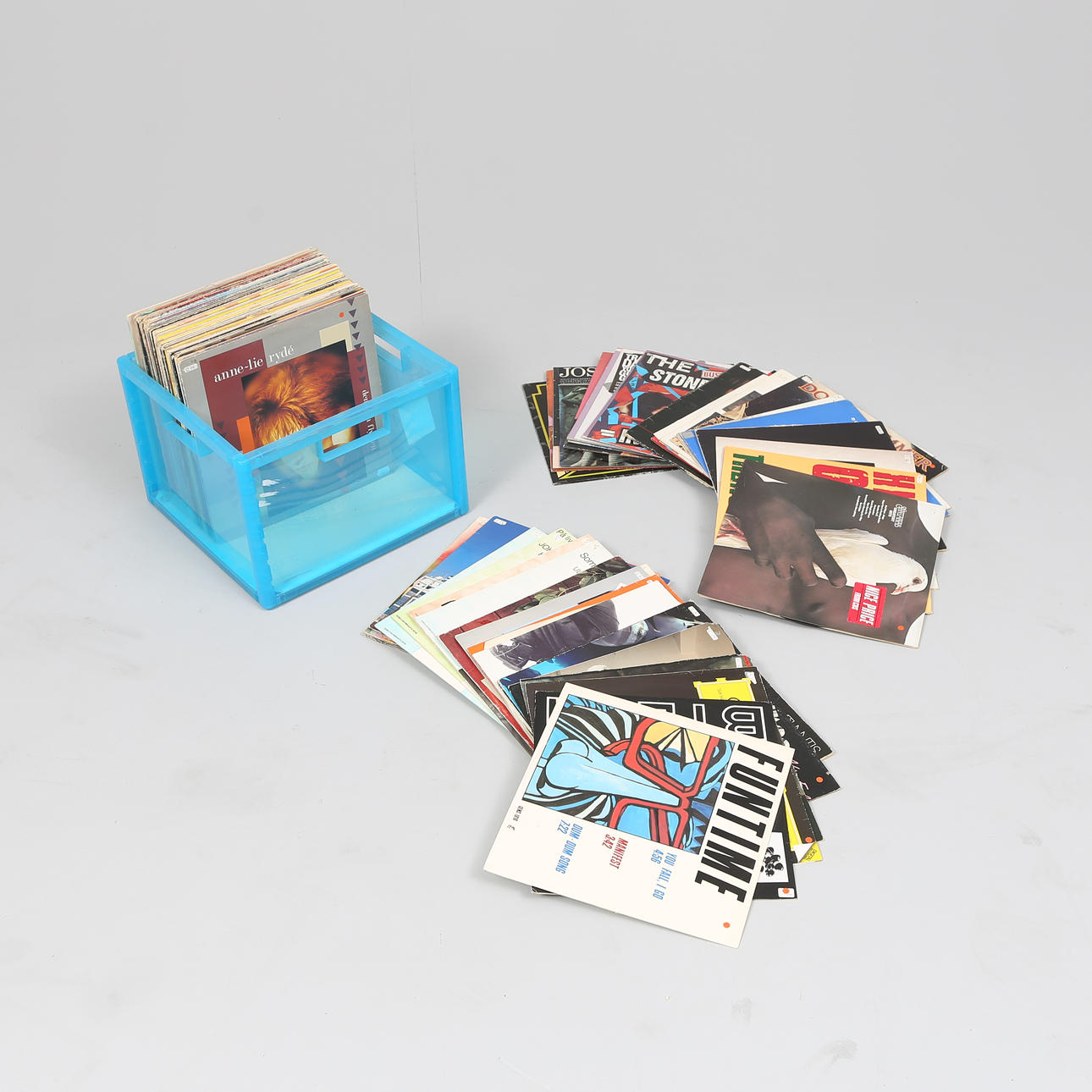 LOT LPs, b.la. pop, 1980s.