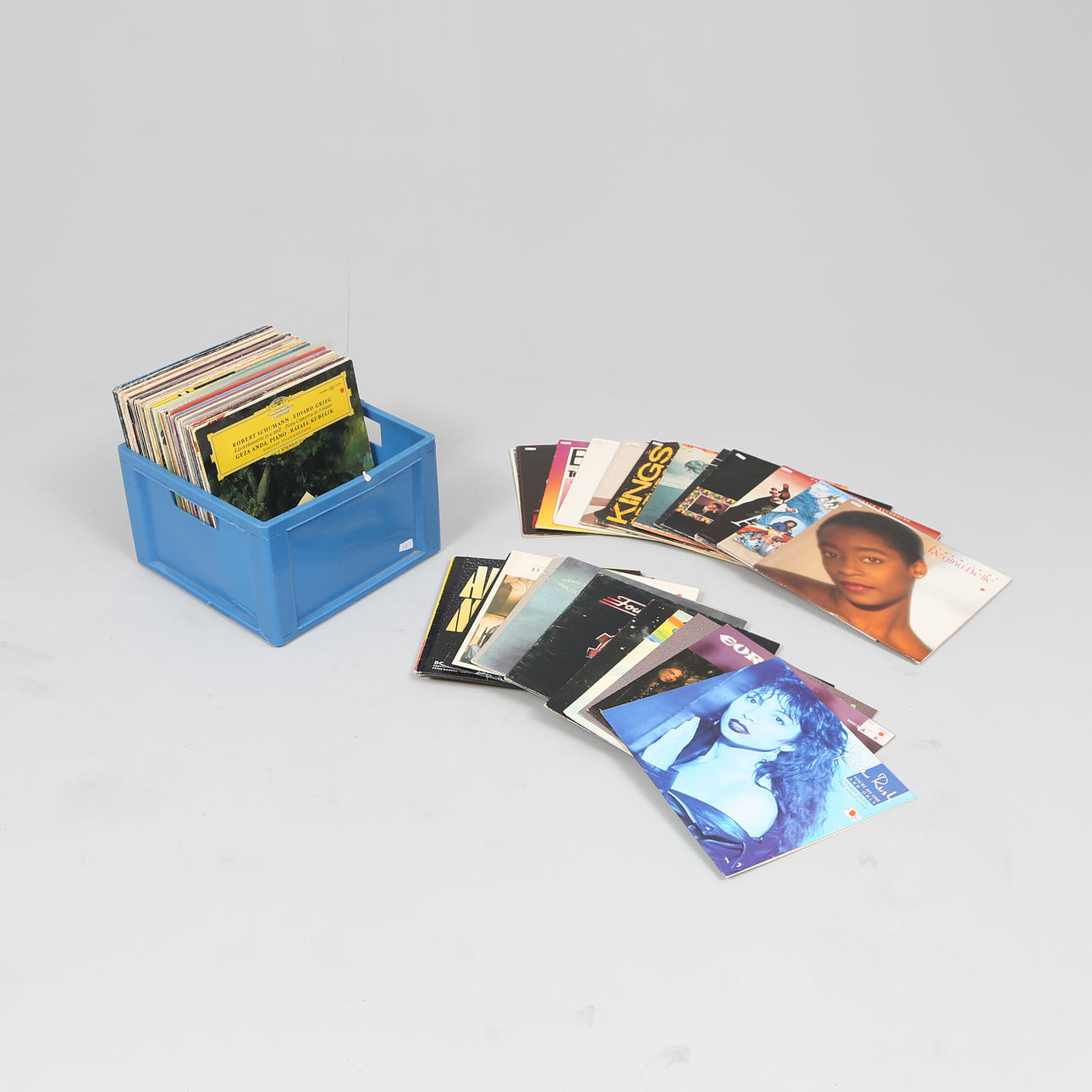 LOT LPs, b.la. pop, 1980s.