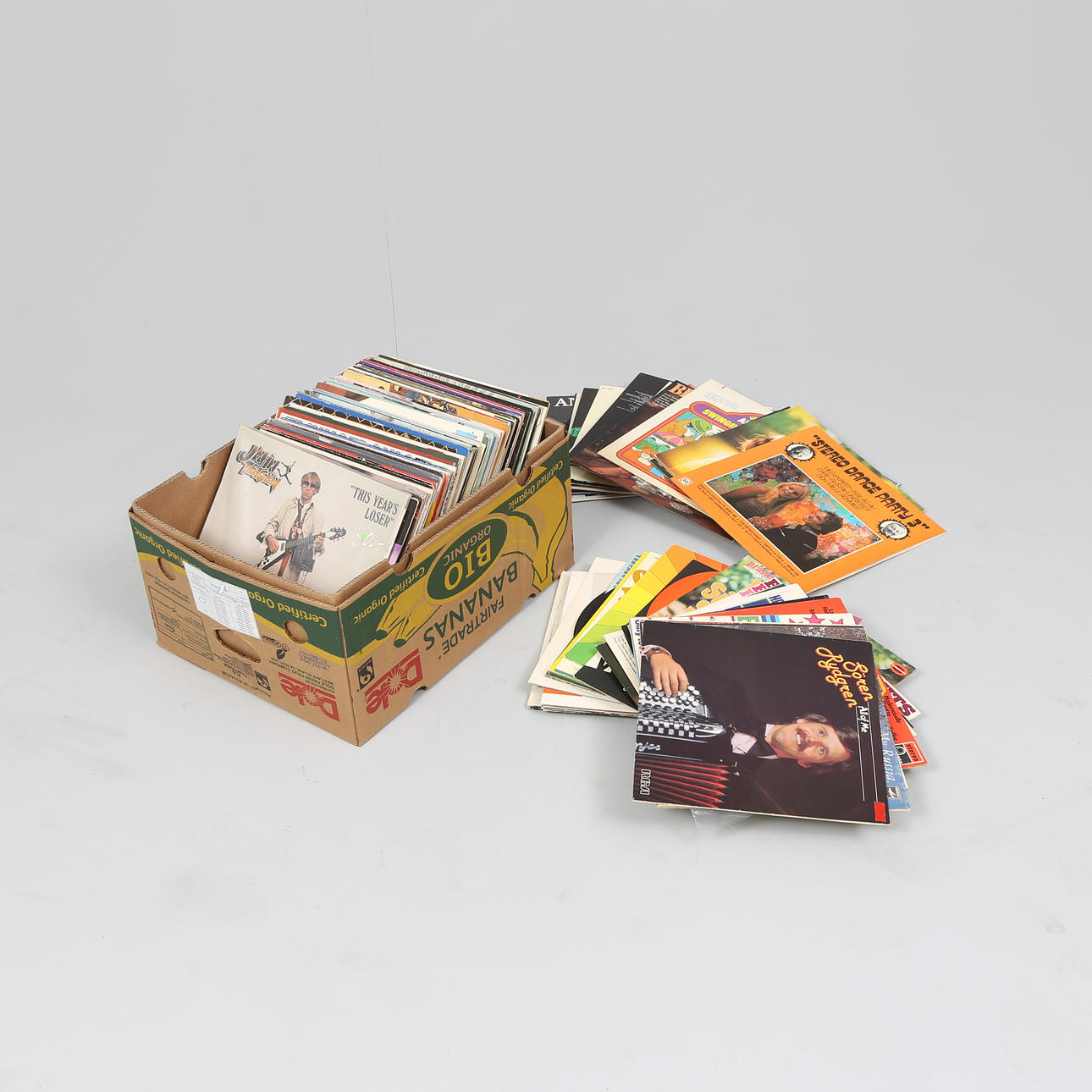 LOT LPs, b.la. pop, 1980s.