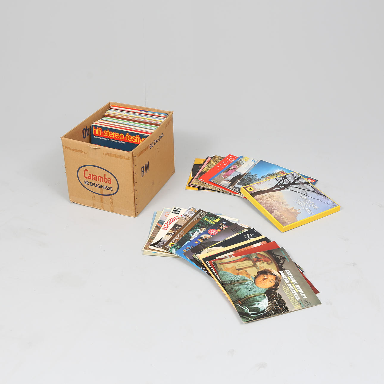 LOT LPs, b.la. pop, 1980s.