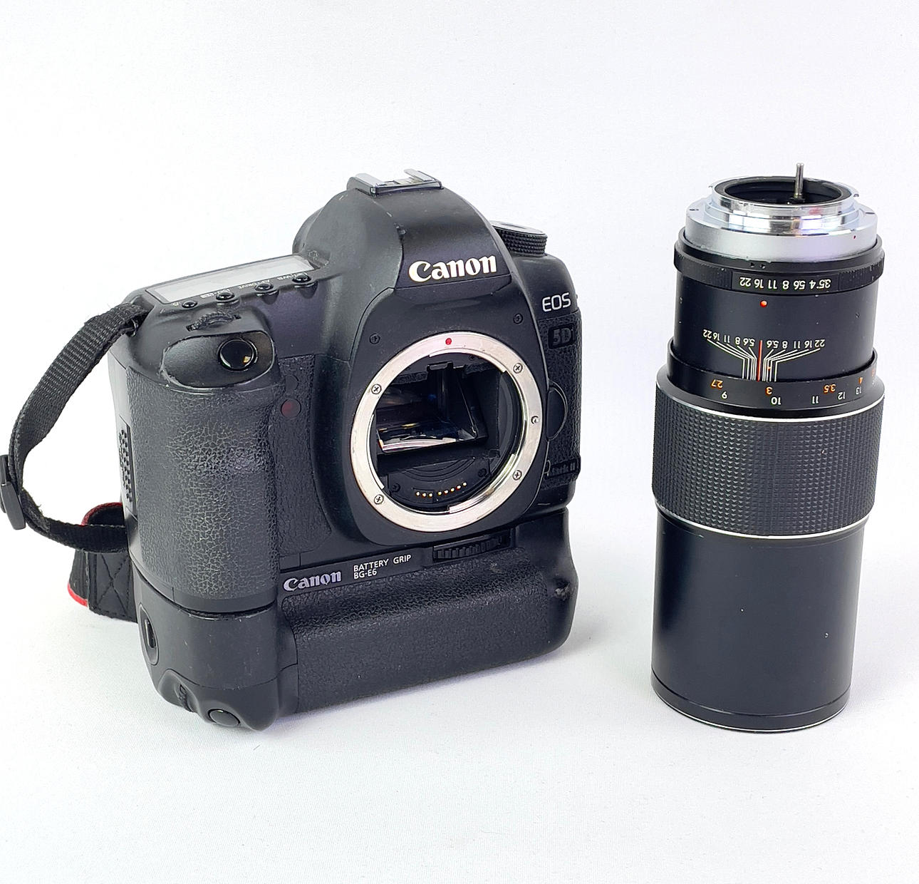 Canon EOS 5D “Mark II”. Digital SLR camera with lens & accessories.