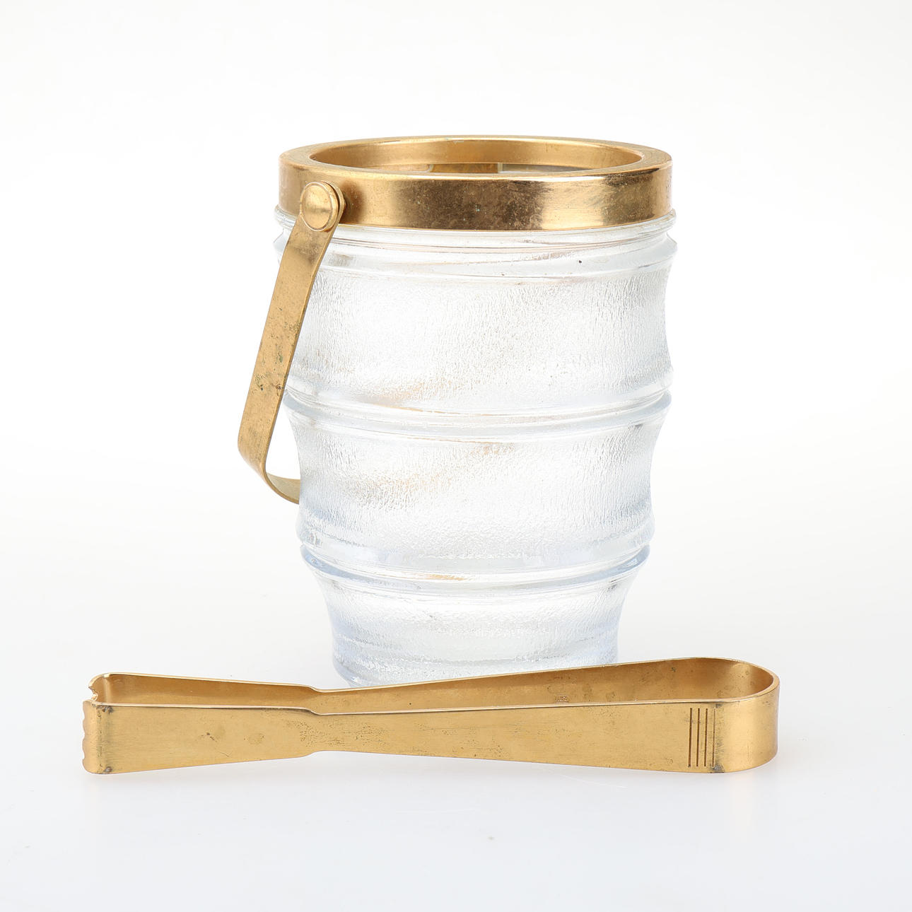 ISSPAND, glas og messing, 20. årh.