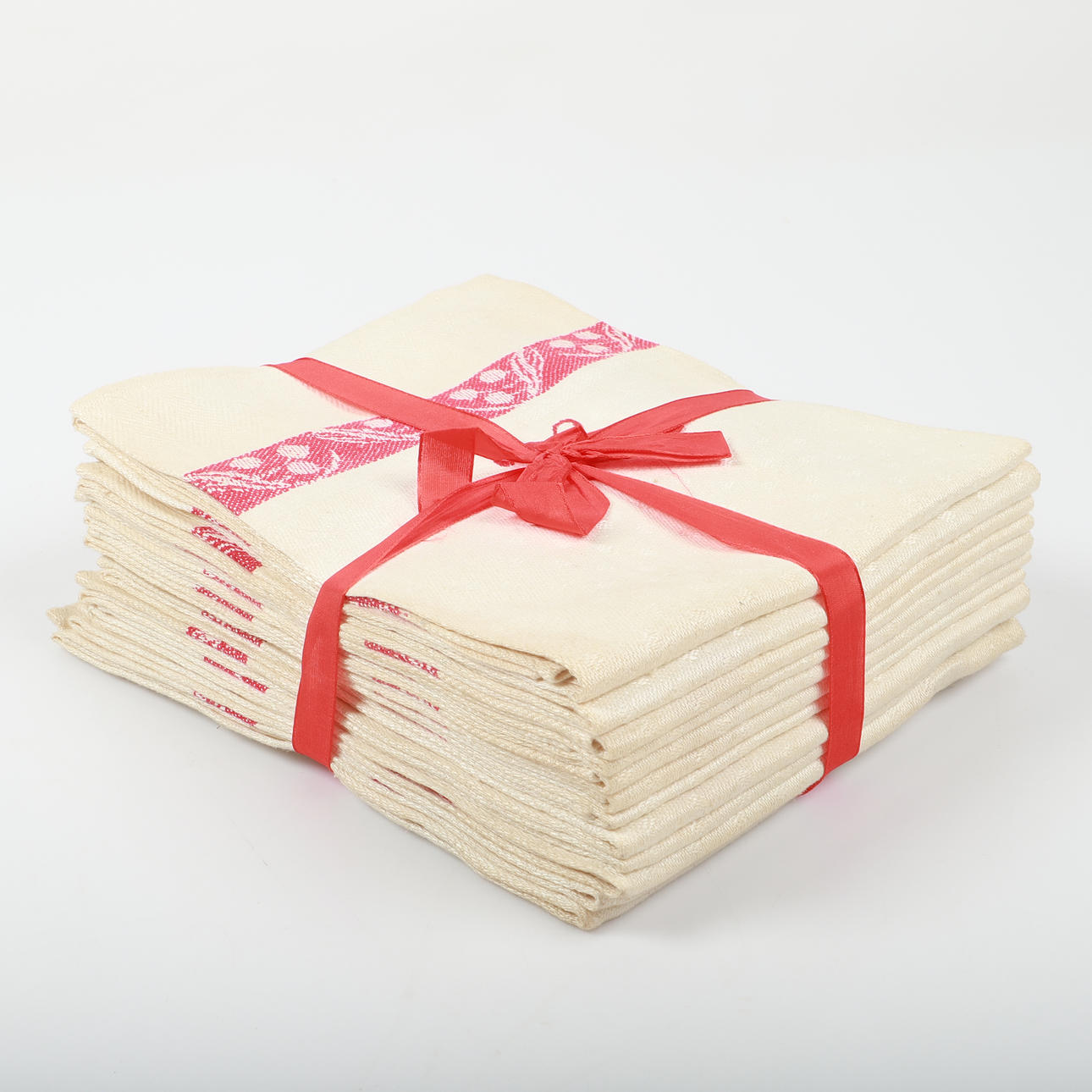 KØKKENHÅNDKLÆDER, 12 stk., linned, 1900-tallet.