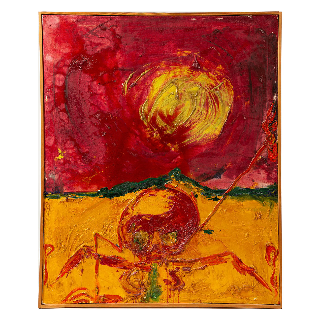 ROY LINDQVIST. Oil on canvas, signed and dated 1965 on verso.