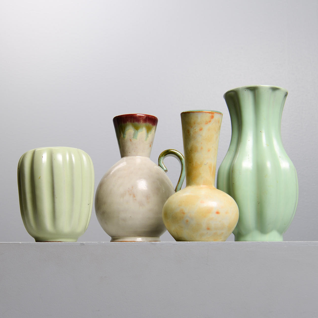 VASER, 4 st, Töreboda Keramik & Upsala Ekeby.