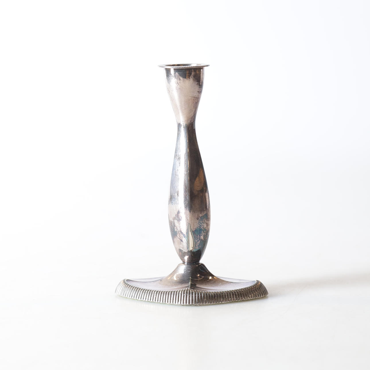 A silver candlestick, Thorvald Marthinsen, Norway.