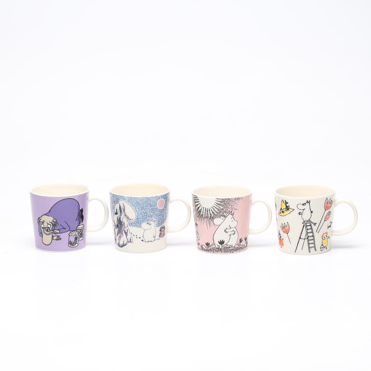 MUKIT, 4 st, Arabia, Muumi, Suomi.