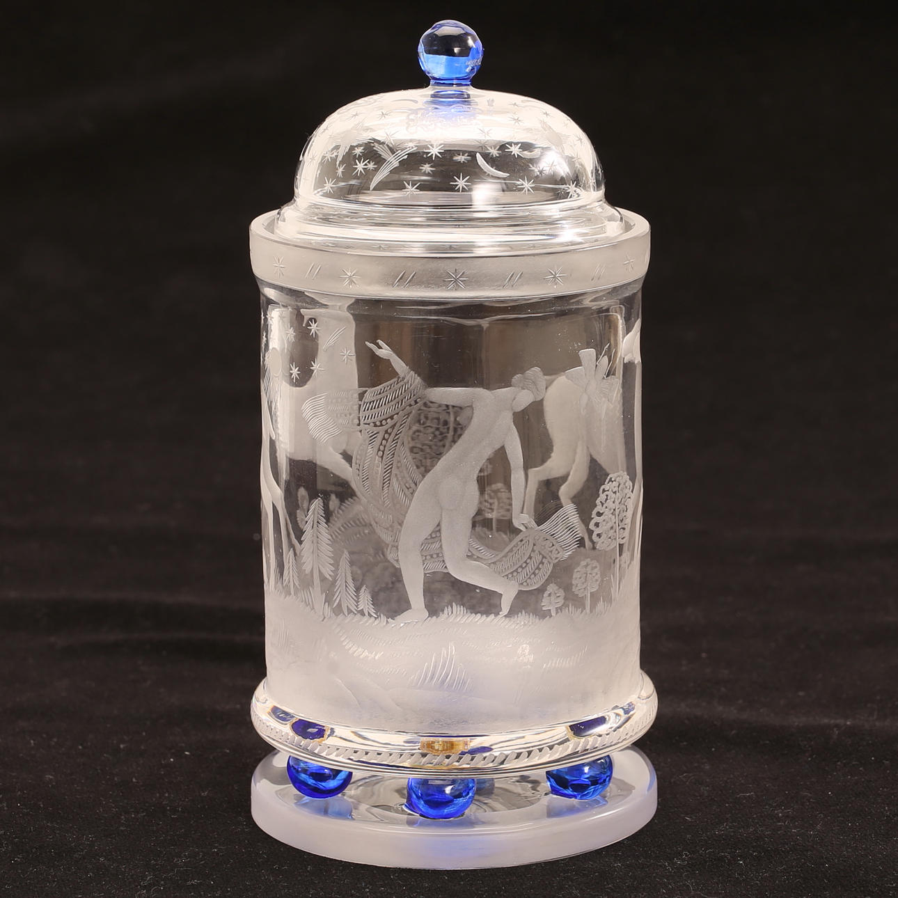 EDWARD HALD. Trophy, not signed.