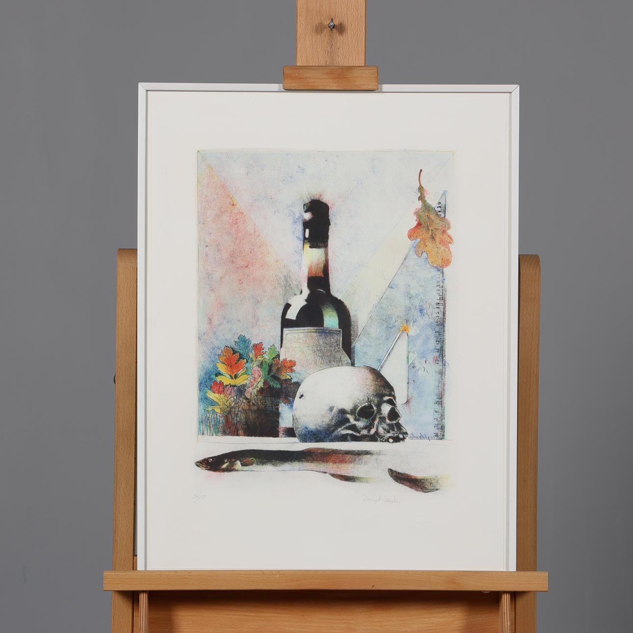 BENGT LANDIN. LITHOGRAPH, signed and numbered 36/150.