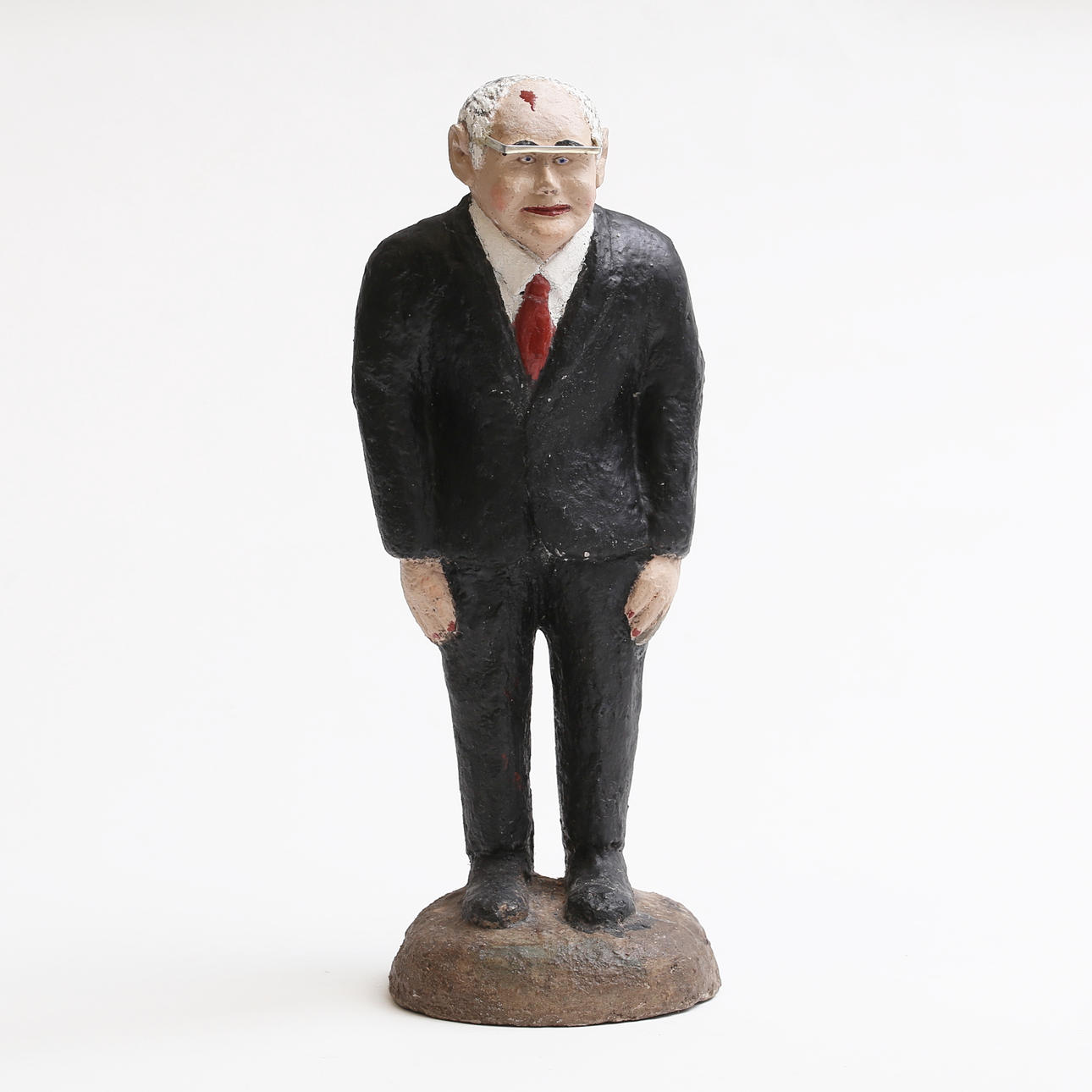 IVAN SÄLLBERG. (Solstadström), sculpture, concrete Mikhail Gorbachev, Soviet Union.