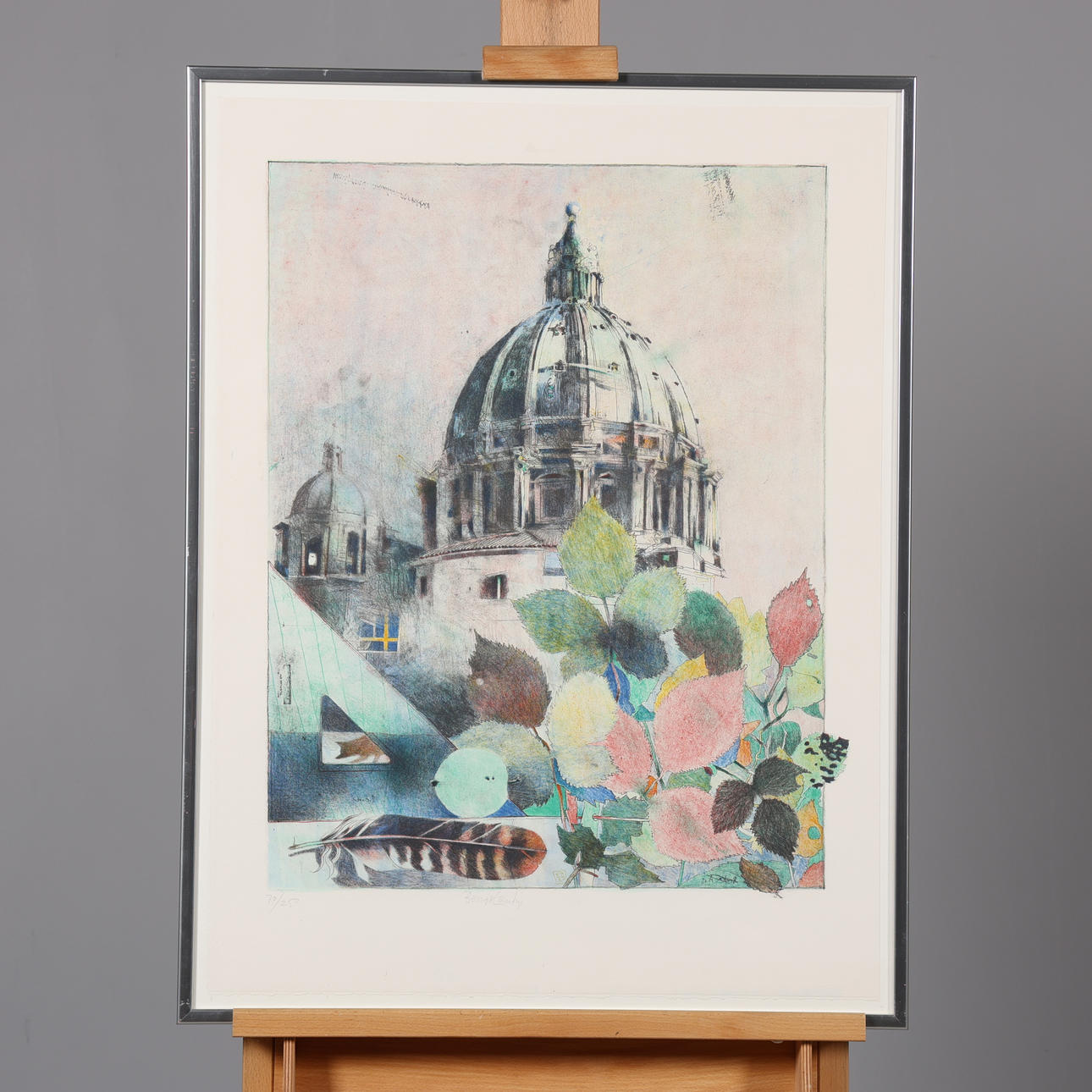 BENGT LANDIN. LITHOGRAPH, signed and numbered 70/250.