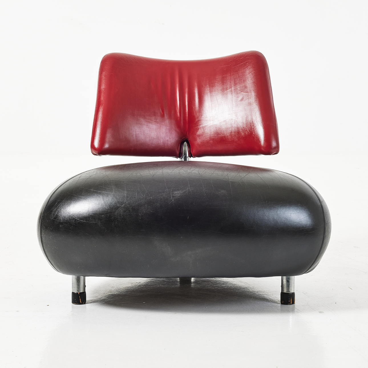 ROY DE SCHEEMAKER. Fåtölj, "Pallone", LEOLUX, 2000-tal.