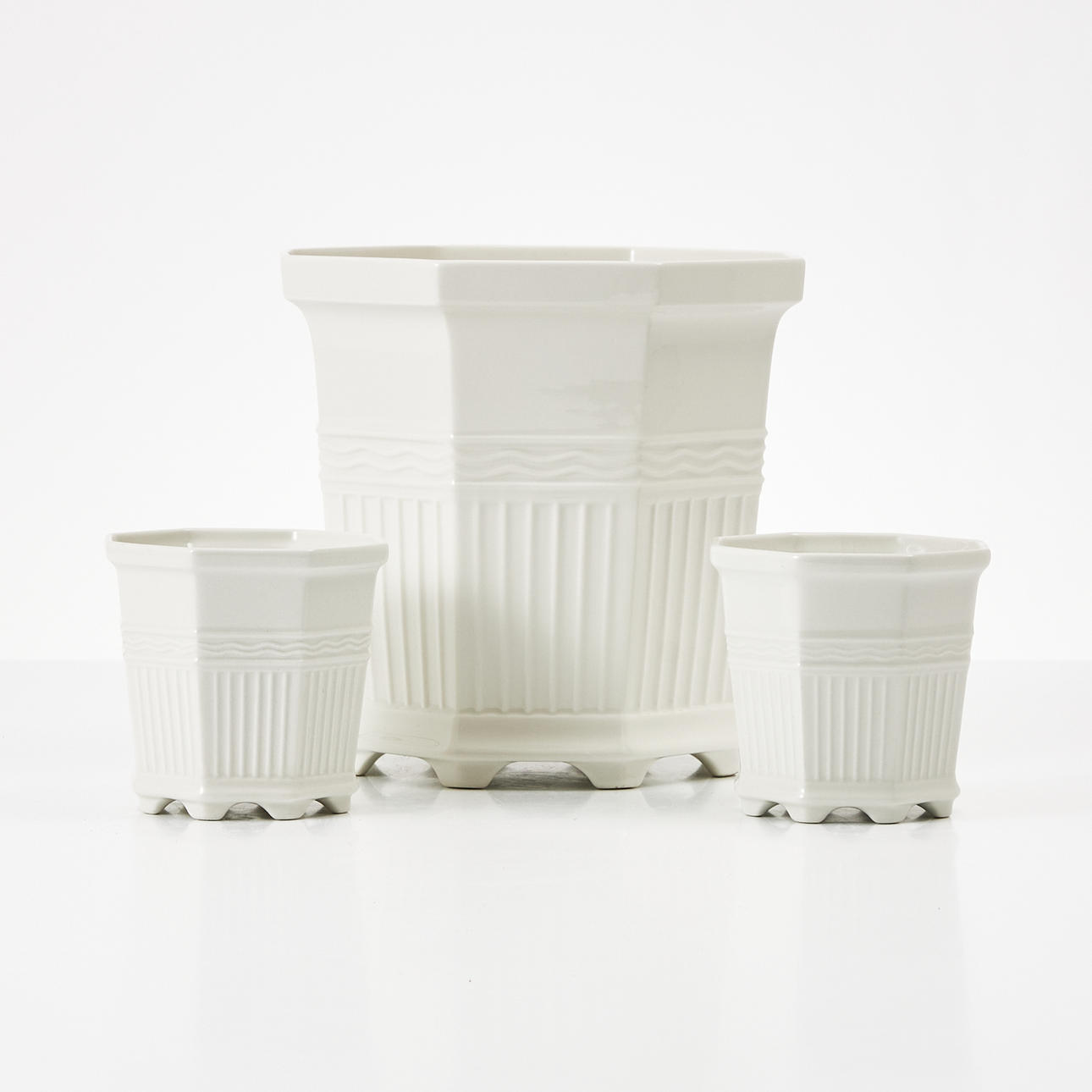 PRINS EUGEN. Outer lining, 3 pcs., Gustavsberg, Rörstrand.