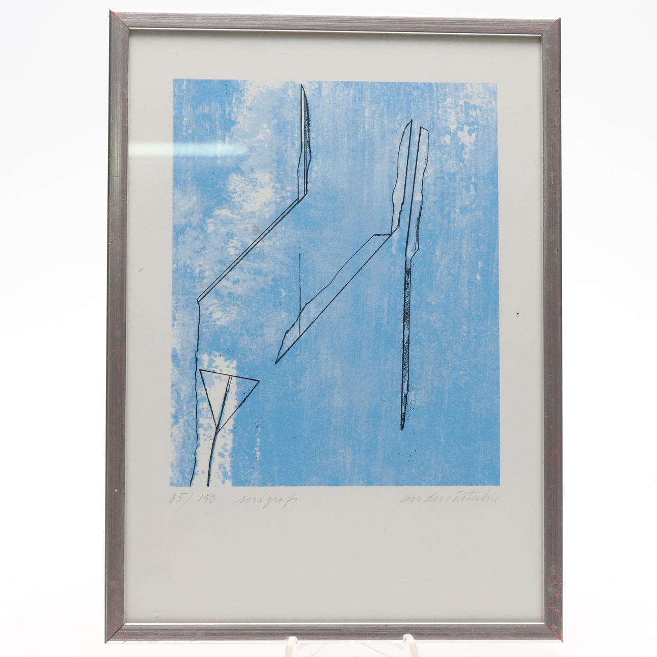 ANDERS ÖSTERLIN. SERIGRAFI, no 85/150, signed.