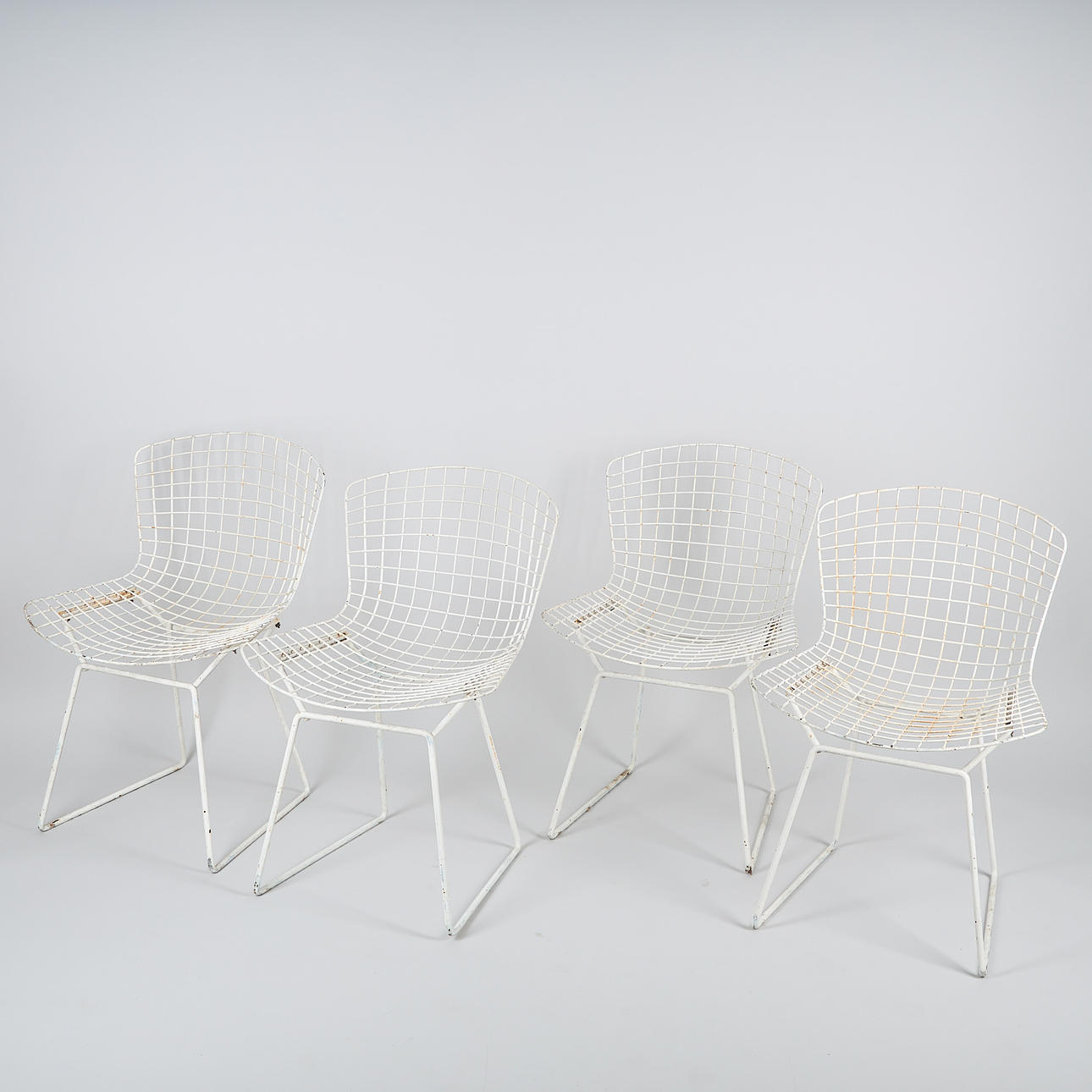 HARRY BERTOIA. STOLAR, 4 st, "Side Chair".