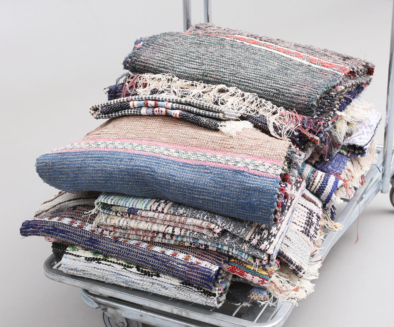 MASSE KLUDETÆPPER, lidt over 15 stk.