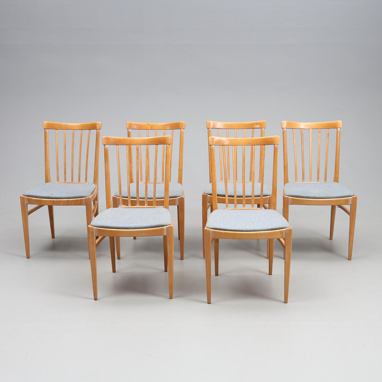 CARL MALMSTEN, 6 chairs, “the manor”.