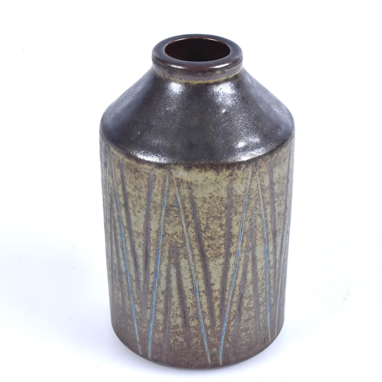 Vase, stoneware, Vallåkra.