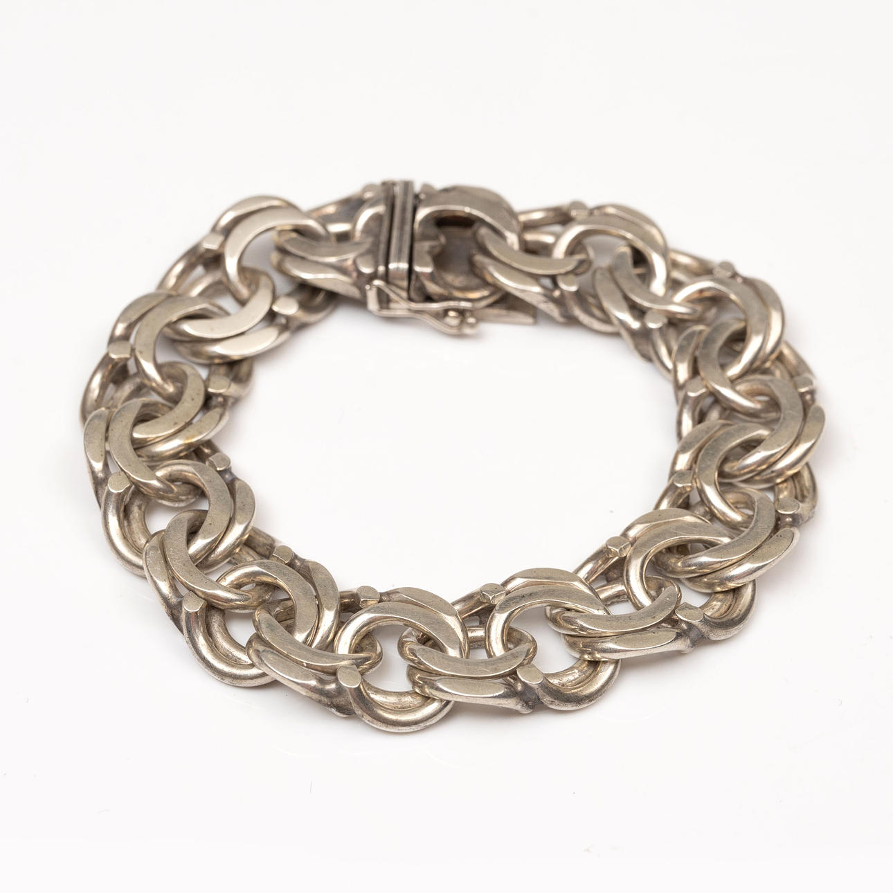 ARMREIF, Sterlingsilber, Bismarcklink, BEH.