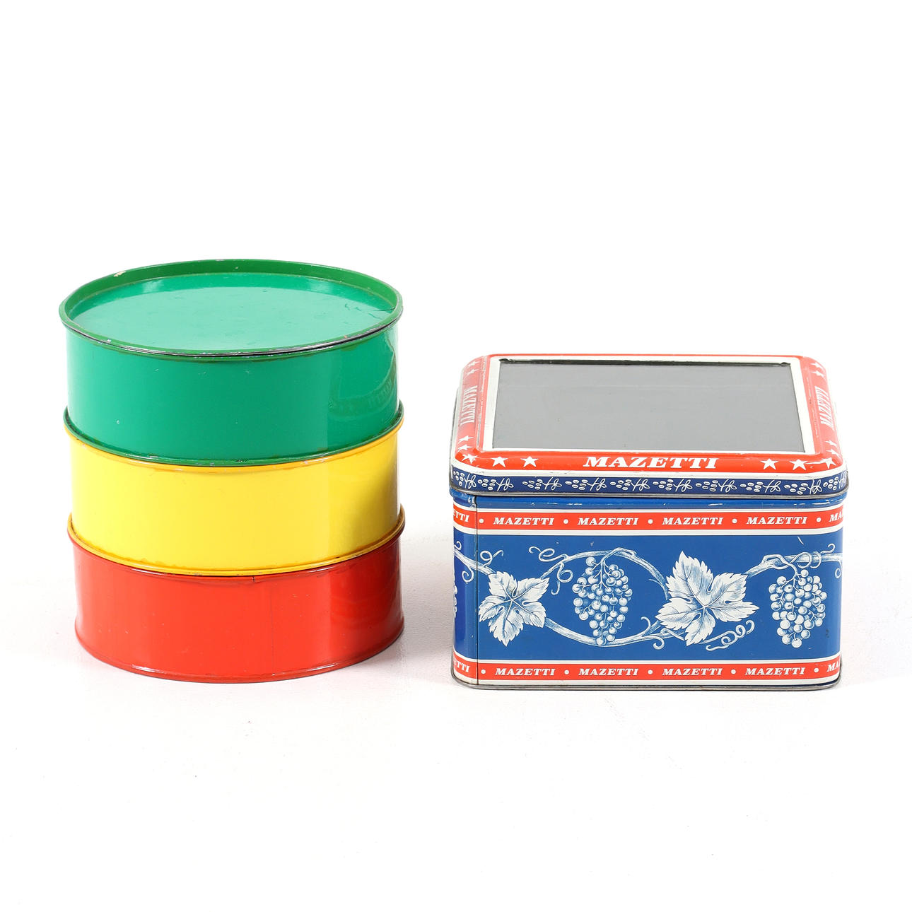 Et sæt med 2 dåser, Mazetti 20. århundrede.