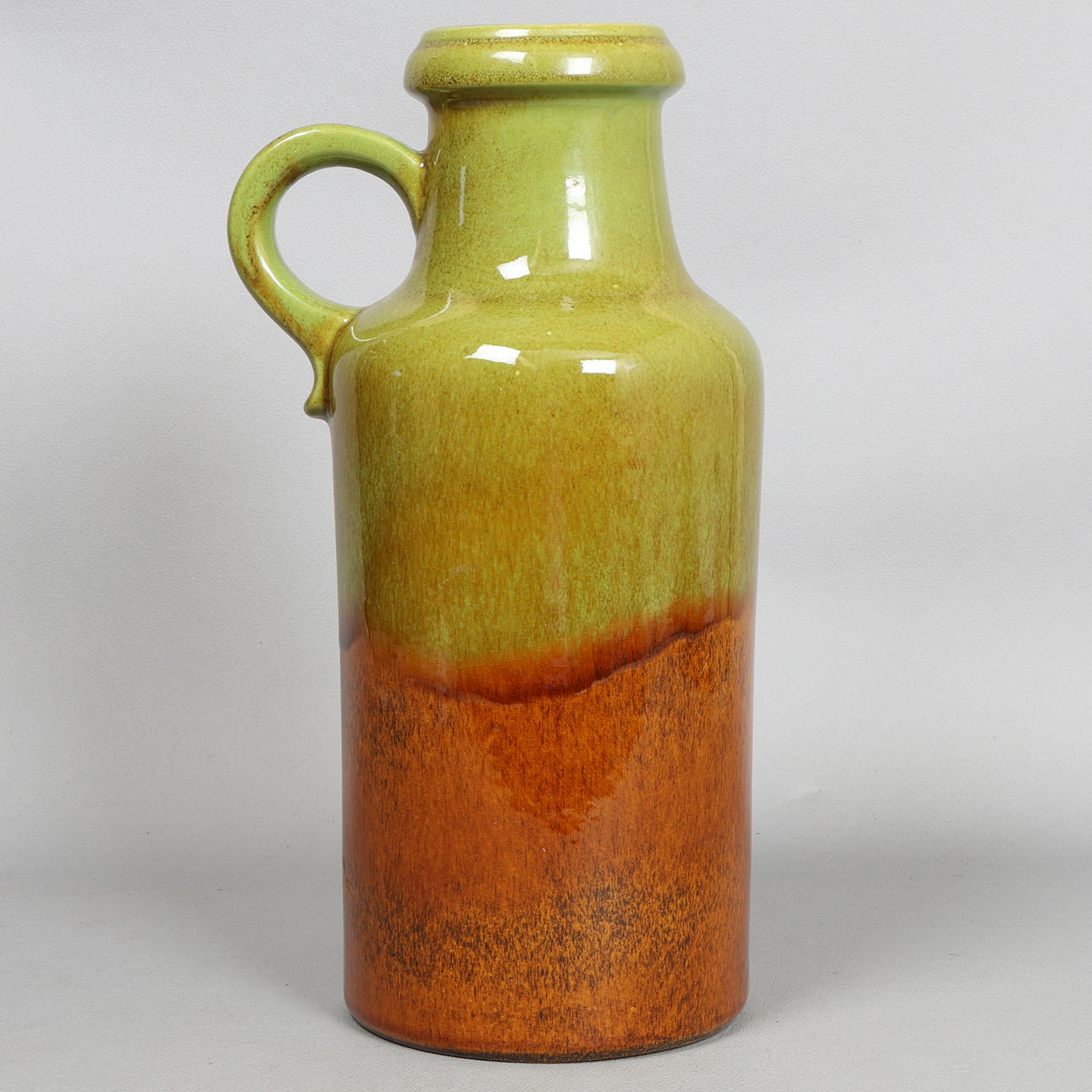 A WEST GERMAN POTTERY VASE.