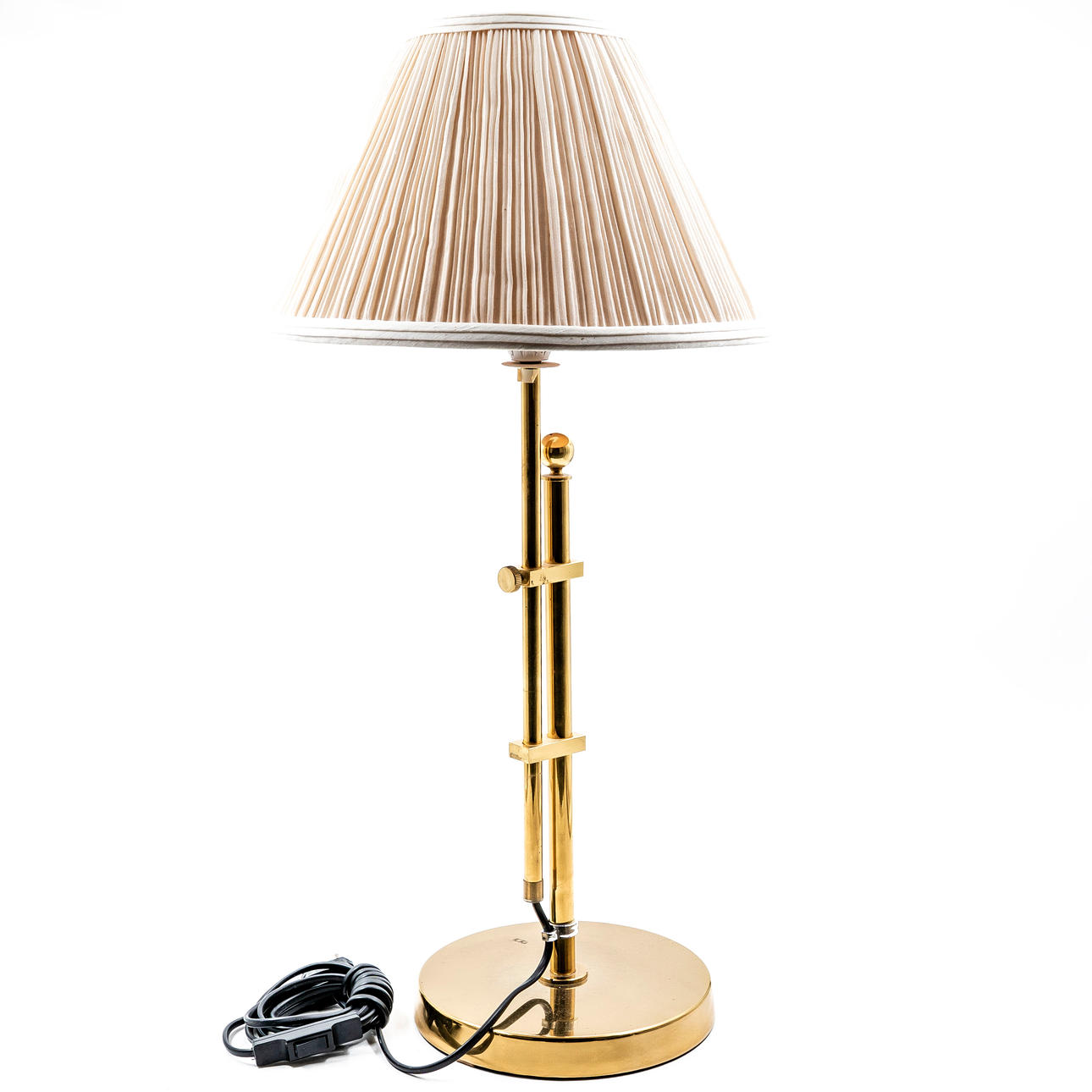 Bordslampa, Mässing, Modell B131, Bergboms.