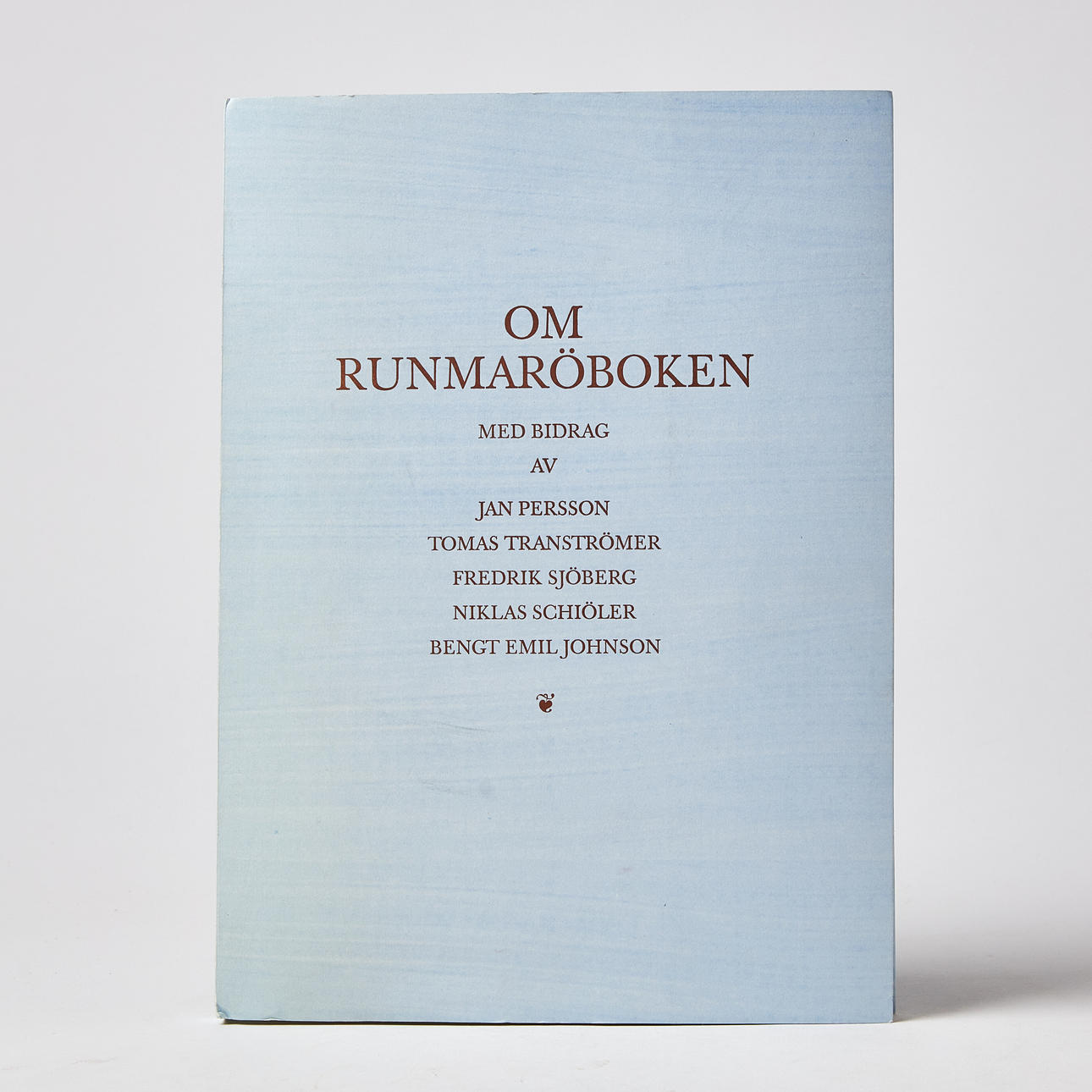 JAN PERSSON, RUNE ETCHINGS. Bibliophile edition with etchings, 2011.