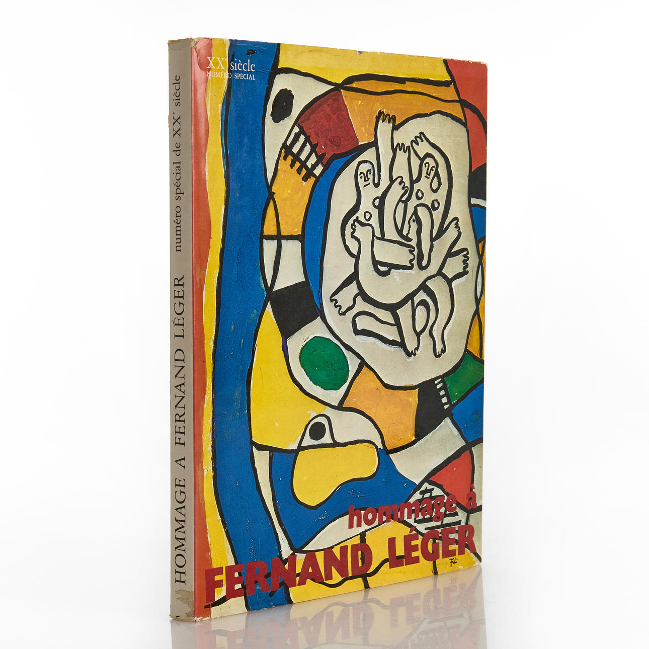 HOMMAGE À FERNAND LÉGER, XX Siècle, numero special, containing 1 colour lithograph, after.
